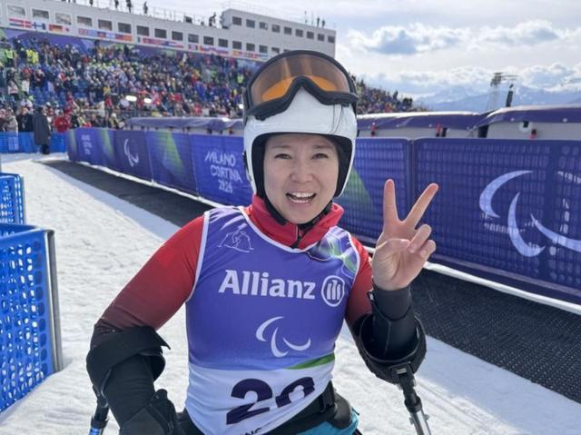 踏雪争锋，中国残奥运动员驰骋托法纳高山滑雪中心！｜米兰冬残奥会特别报道